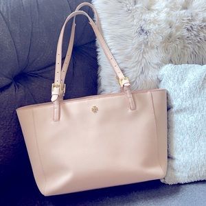 Tory Burch Blush Pink tote/shoulder bag